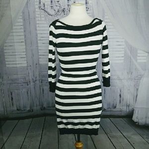 French Connection Bodycon Striped Dress.Sz.4.A47